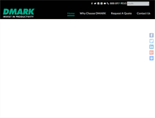 Tablet Screenshot of dmarkcorp.com